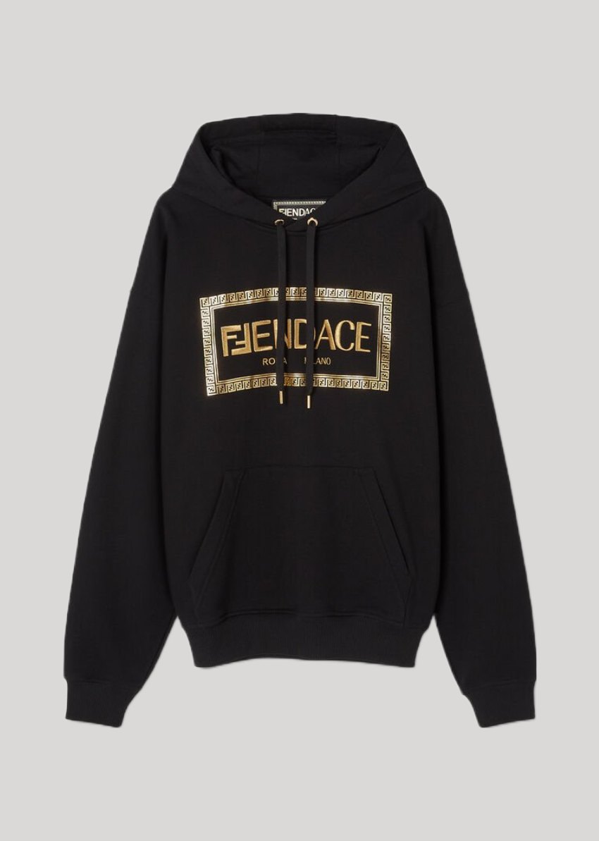 FENDACE LOGO HOODIE