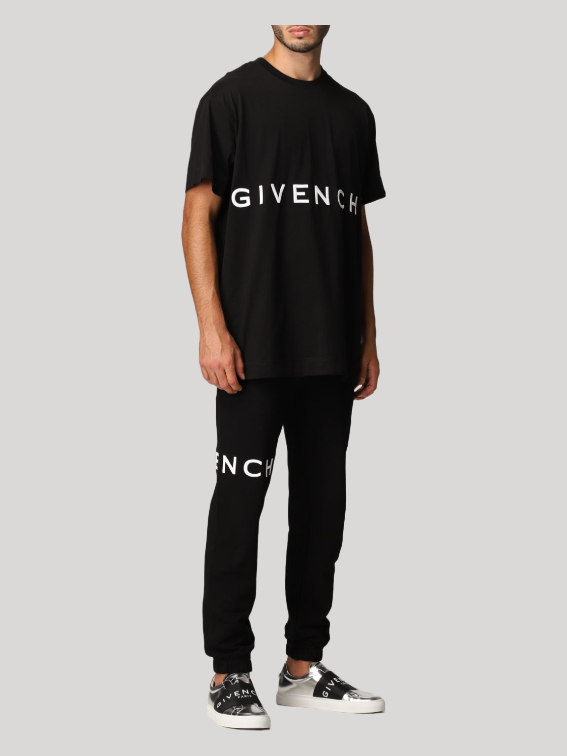 GIVENCHY 4G LOGO PRINT T-SHIRT