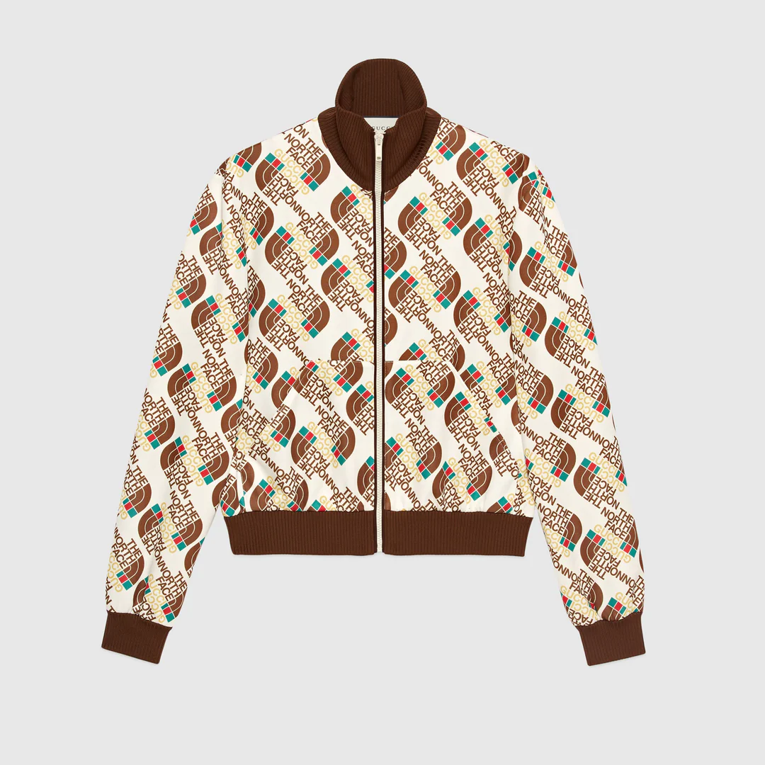 THE NORTH FACE X GUCCI WEB PRINT TECHNICAL TRACKSUIT SET