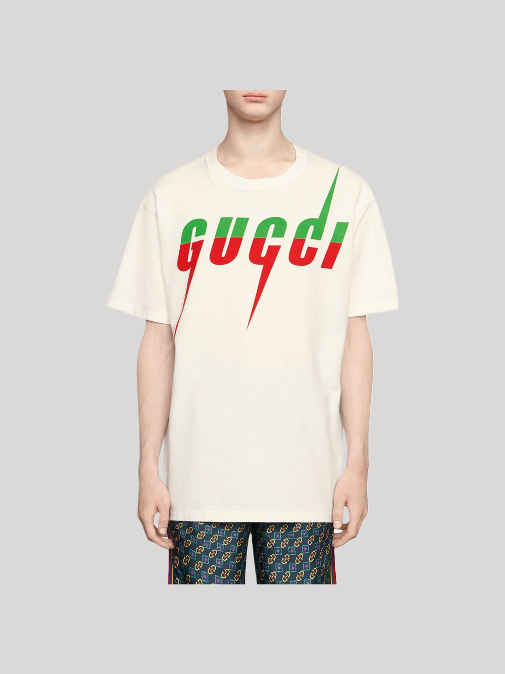 GUCCI TSHIRT WITH  BLADE PRINT