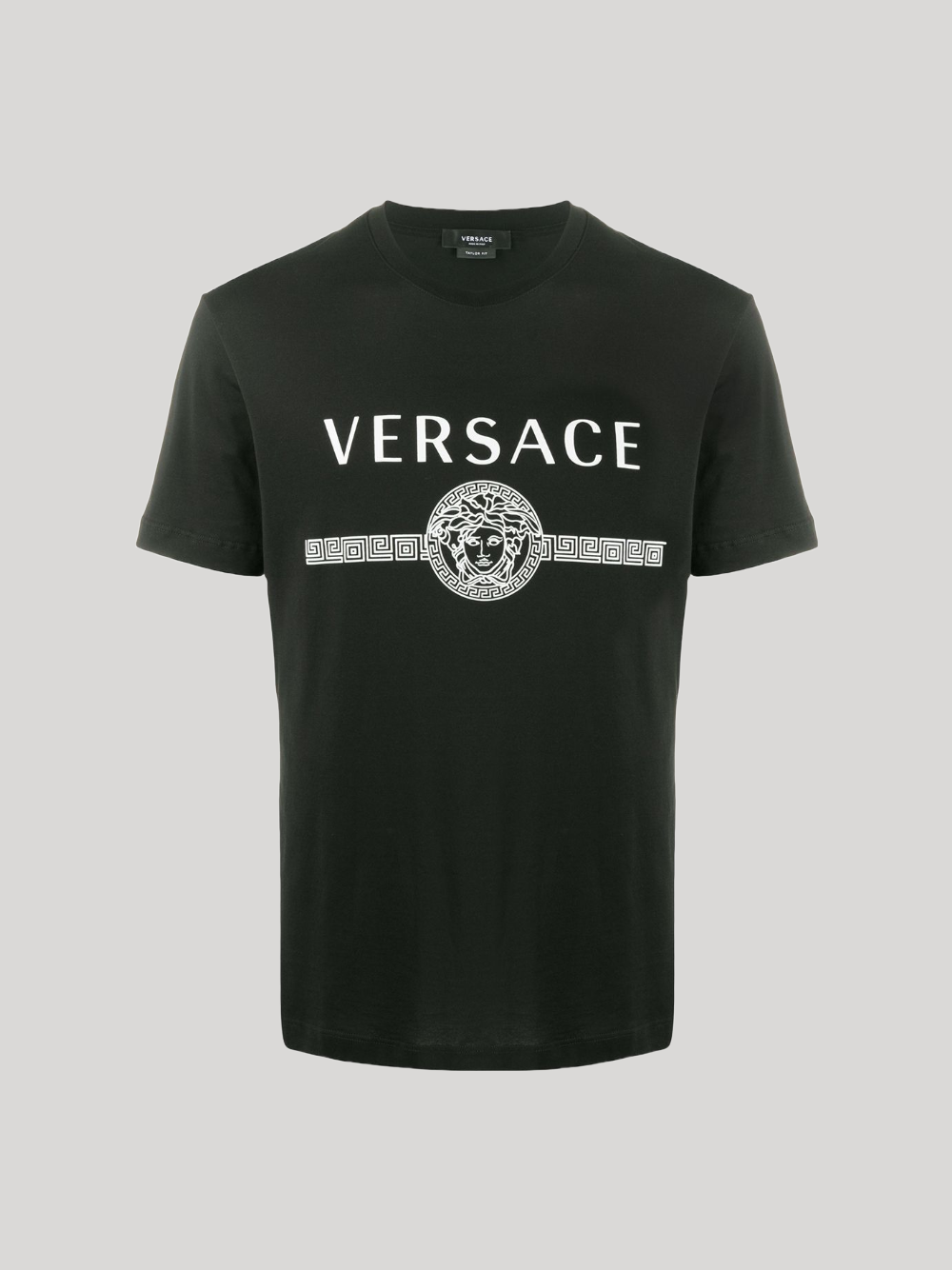 VERSACE LOGO PRINT T-SHIRT