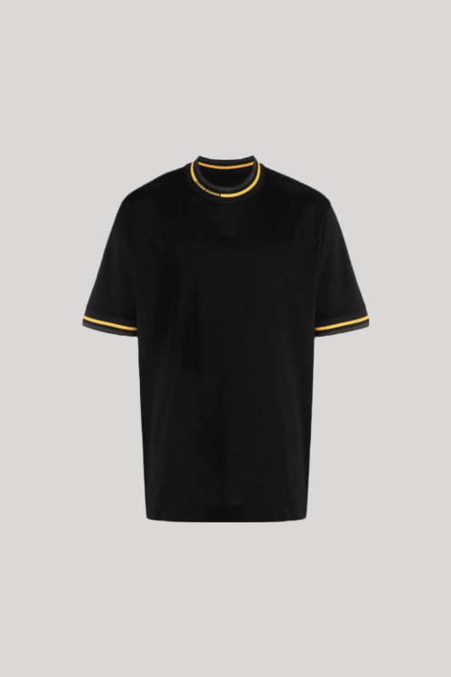 FENDI BLACK JERSEY T-SHIRT CODE