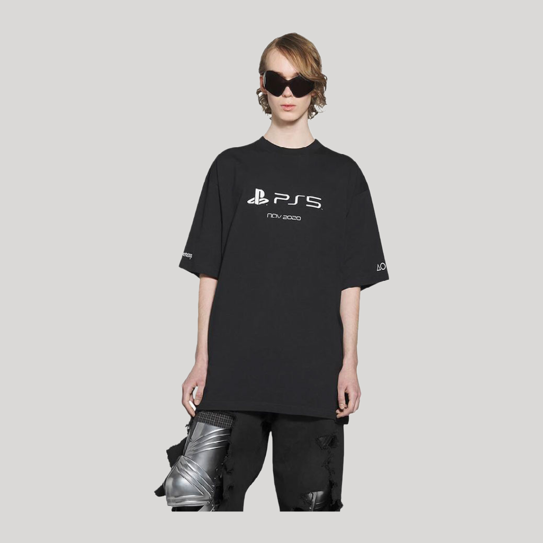 BALENCIAGA PLAYSTATION BOXY T-SHIRT