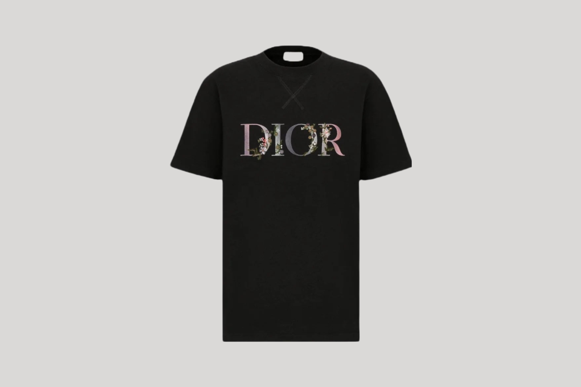 DIOR FLOWERS MENS T-SHIRT OVERSIZED